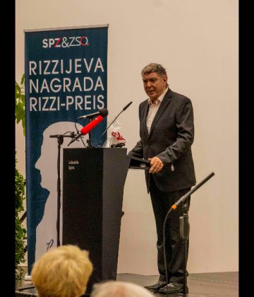 Podelitev Rizzijeve nagrade - Verleihung des Rizzi-Preises: Hans Mosser