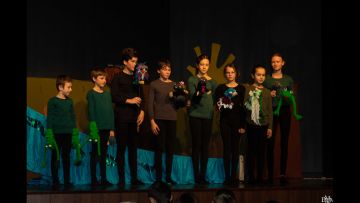 Gostovanje igralske skupine mladi Celovčani - Gastauftritt