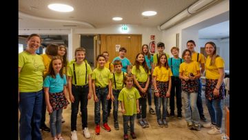 Srečanje otroških in mladinskih zborov - Treffen von  Kinder- und Jugendchöre