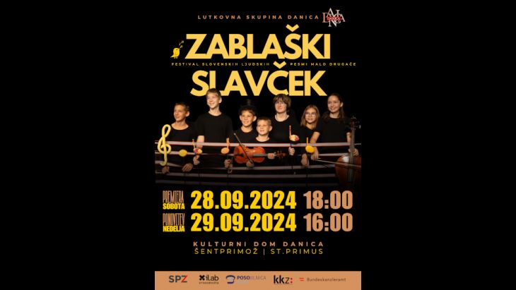 Premiera: lutkovna skupina Danica - Zablaški slavček (&copy; SPD Danica)