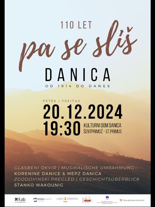 Pa se sliš 110 let Danica: zgodovinski večer - Geschichtsabend (&copy; {img_prev_qhoch_copy})