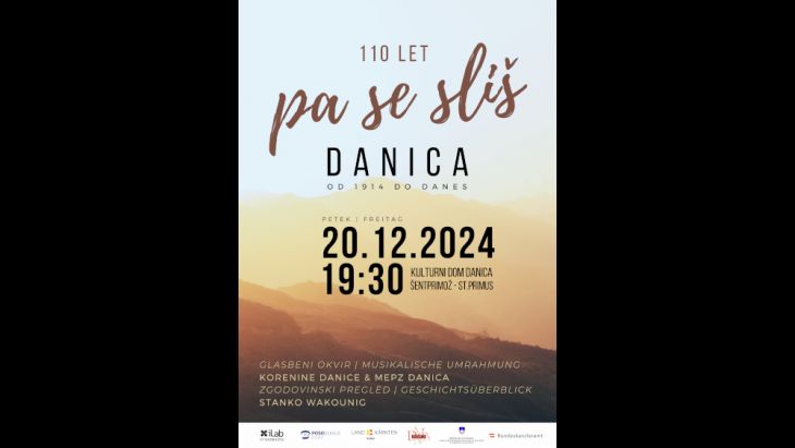 Pa se sliš 110 let Danica: zgodovinski večer - Geschichtsabend (&copy; SPD Danica)